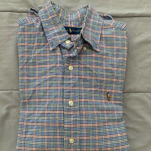 Polo Ralph Lauren with Colored Pony Button-Up Long Sleeve